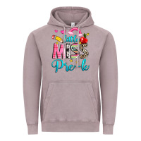 Little Miss Pre K Vintage Hoodie | Teevron