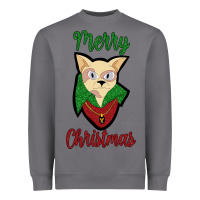 Storm Merry Christmas Cat Heavyweight Sweatshirt - Bettercallsaul