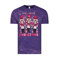 Cloud Purple nuts about  christmas Vintage Tee - MaliasSmallBusiness