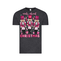 Vintage Black nuts about  christmas Vintage Tee - MaliasSmallBusiness