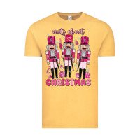 Vintage Mustard nuts about  christmas Vintage Tee - MaliasSmallBusiness