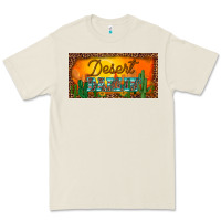 Bone western desert darlin sunset cactus leopard serape   license plate tem Premium Tee - BarkalooDesign
