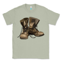 Matcha soldier veteran boots Classic Tee - MaliasSmallBusiness