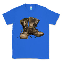 True Royal soldier veteran boots Classic Tee - MaliasSmallBusiness