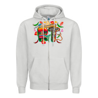 Dove Grey cinco de mayo rt Zipper Hoodie - CowGirlArtShop