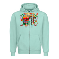 Seafoam cinco de mayo rt Zipper Hoodie - CowGirlArtShop