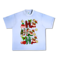 Grape Ice ho ho ho reindeer Urban Heavy Tee - MaliasSmallBusiness
