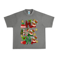 Tornado ho ho ho reindeer Urban Heavy Tee - MaliasSmallBusiness