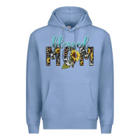 Blessed Mom Sunflower Mother's Day Premium Hoodie | Teevron
