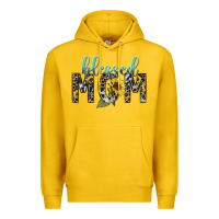 Lemon Blessed mom sunflower mother's day Premium Hoodie - HowdyJamesFarm