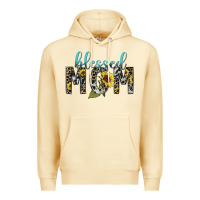 Pina Colada Blessed mom sunflower mother's day Premium Hoodie - HowdyJamesFarm