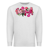 Valentine's Day Mama Premium Sweatshirt | Teevron