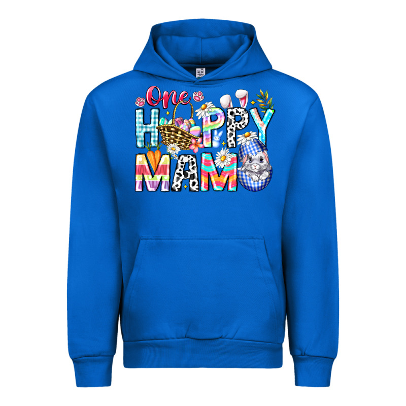 One Happy Mama Easter Bunny Urban Hoodie by CowhideDigitalArt | Teevron