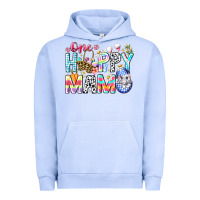 Pigment Grape Ice One Happy Mama Easter Bunny Urban Hoodie - CowhideDigitalArt