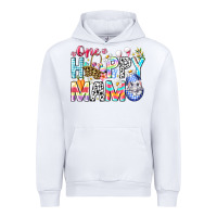 White One Happy Mama Easter Bunny Urban Hoodie - CowhideDigitalArt