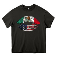 Asphalt mexico usa lips Heavy Core Tee - AdoDesignShop