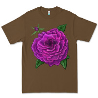 Cacao Celestial Rose Premium Tee - LillyAllenDesigns