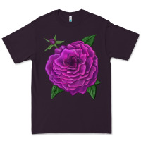 Plum Celestial Rose Premium Tee - LillyAllenDesigns