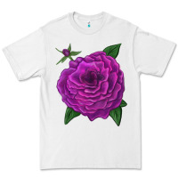 White Celestial Rose Premium Tee - LillyAllenDesigns