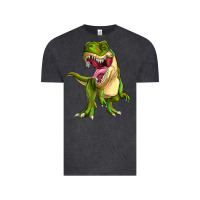 Vintage Black T-rex Vintage Tee - MaliasSmallBusiness