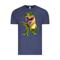 Vintage Denim T-rex Vintage Tee - MaliasSmallBusiness
