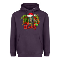 Plum christmas maw claus Heavyweight Hoodie - FaDigitalArtStudio
