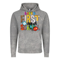 Cloud Rock happy first day of school Vintage Hoodie - NancyCooperArtShop