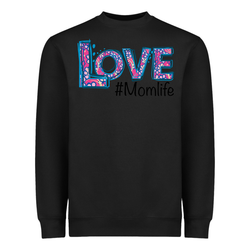 Love Mom Life Heavyweight Sweatshirt by Bettercallsaul | Teevron