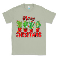 Matcha Merry Christmas Cactuses Classic Tee - MaliasSmallBusiness