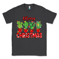 Smoke Merry Christmas Cactuses Classic Tee - MaliasSmallBusiness