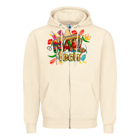 Sandshell cinco de mayo nail tech Zipper Hoodie - CowGirlArtShop