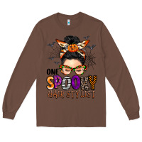 Chestnut one spooky hair stylist Long Sleeve Tee - BarkalooDesign