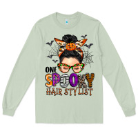 Matcha one spooky hair stylist Long Sleeve Tee - BarkalooDesign
