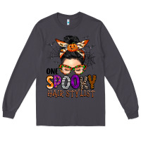 Smoke one spooky hair stylist Long Sleeve Tee - BarkalooDesign