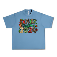 Pebble Blue family christmas 2024 Urban Heavy Tee - MaliasSmallBusiness