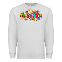 Dove Grey Cinco de mayo Teacher Premium Sweatshirt - FaDigitalArtStudio