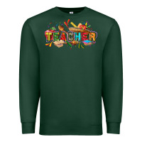 Sports Green Cinco de mayo Teacher Premium Sweatshirt - FaDigitalArtStudio
