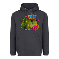 Smoke valentines day frog prince olivia Heavyweight Hoodie - OliviaCreatesArt
