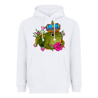 White valentines day frog prince olivia Heavyweight Hoodie - OliviaCreatesArt