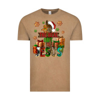Vintage Coffee The real gift is Jesus Vintage Tee - NancyCooperArtShop