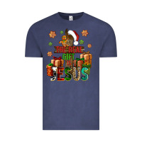Vintage Denim The real gift is Jesus Vintage Tee - NancyCooperArtShop