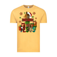 Vintage Mustard The real gift is Jesus Vintage Tee - NancyCooperArtShop