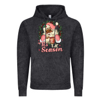 Vintage Black tis the season conchas Vintage Hoodie - MaliasSmallBusiness