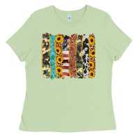 Matcha western brushstroke Ladies Tee - AdoDesignShop