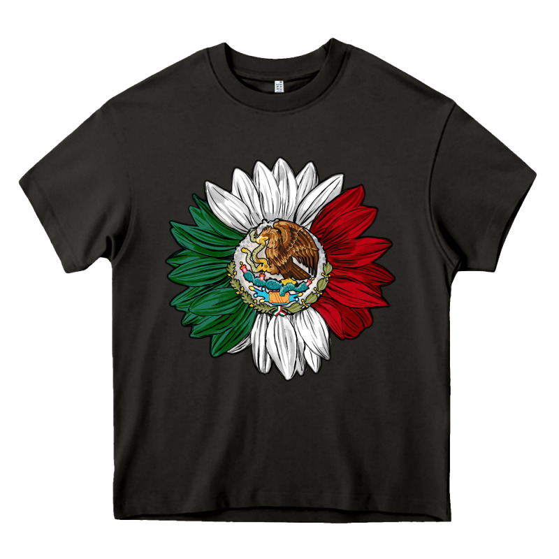 Mexico Sunflower Heavy Core Tee by AdoDesignShop | Teevron