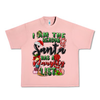 Salmon i am the reason santa has a naughty list Urban Heavy Tee - MaliasSmallBusiness