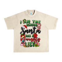 I Am The Reason Santa Has A Naughty List Urban Heavy Tee | Teevron