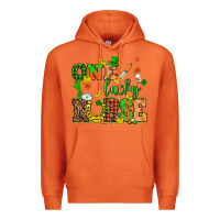 Carrot St. Patricks Day one lucky nurse Premium Hoodie - HowdyJamesFarm