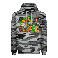 Slate Camo St. Patricks Day one lucky nurse Premium Hoodie - HowdyJamesFarm
