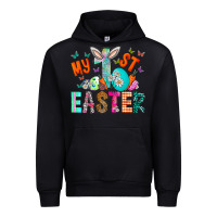 Black My 1st Easter Urban Hoodie - CowhideDigitalArt